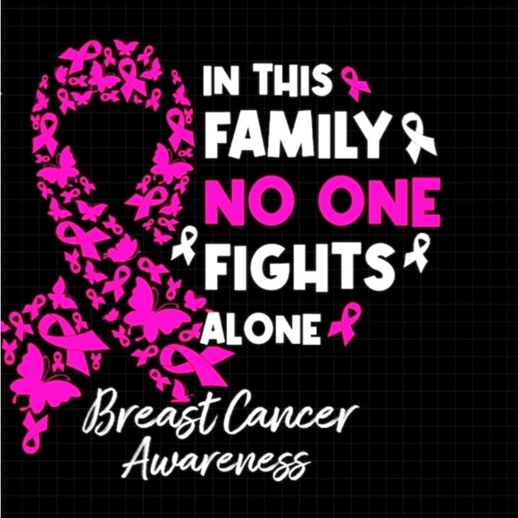 We ALL FIGHT TOGETHER- WEAR PINK FOR OCTOBER!! - Picture 2 of 2